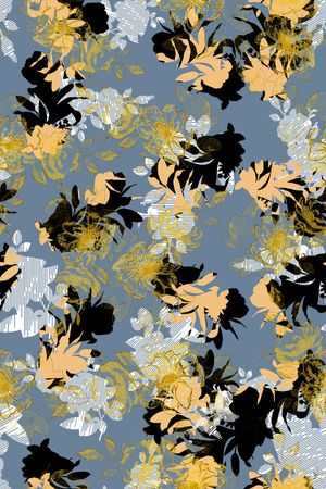 线条印花华亿平台图片