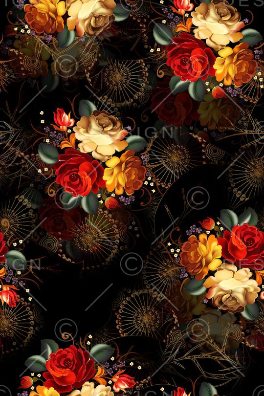 绿植树叶印花华亿平台图片