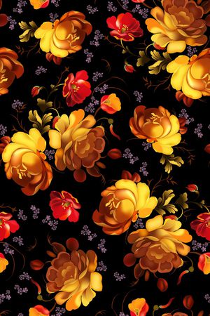 绿植树叶印花华亿平台图片