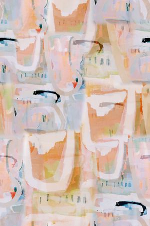 抽象印花华亿平台图片