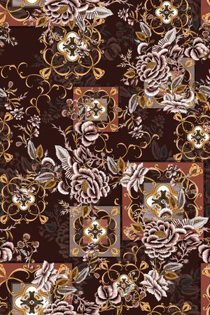 民族风印花华亿平台图片