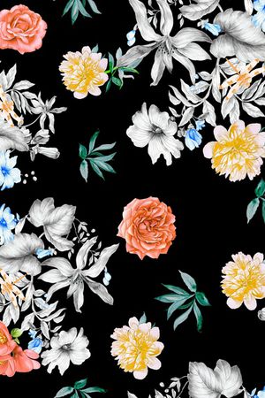 绿植树叶印花华亿平台图片