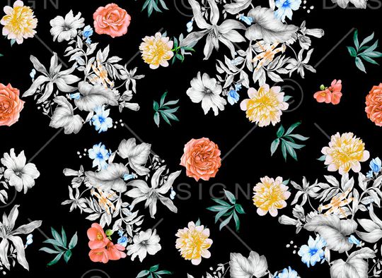 绿植树叶印花华亿平台图片