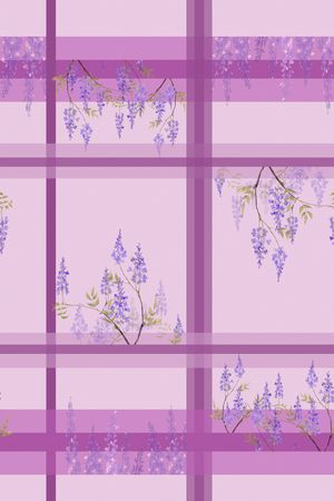 格子印花华亿平台图片