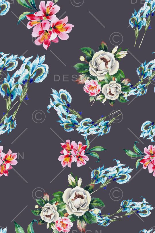 水彩印花华亿平台图片