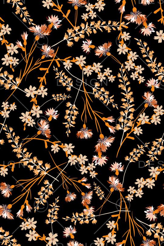 植物印花华亿平台图片