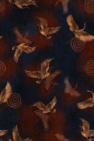 香云纱印花华亿平台图片