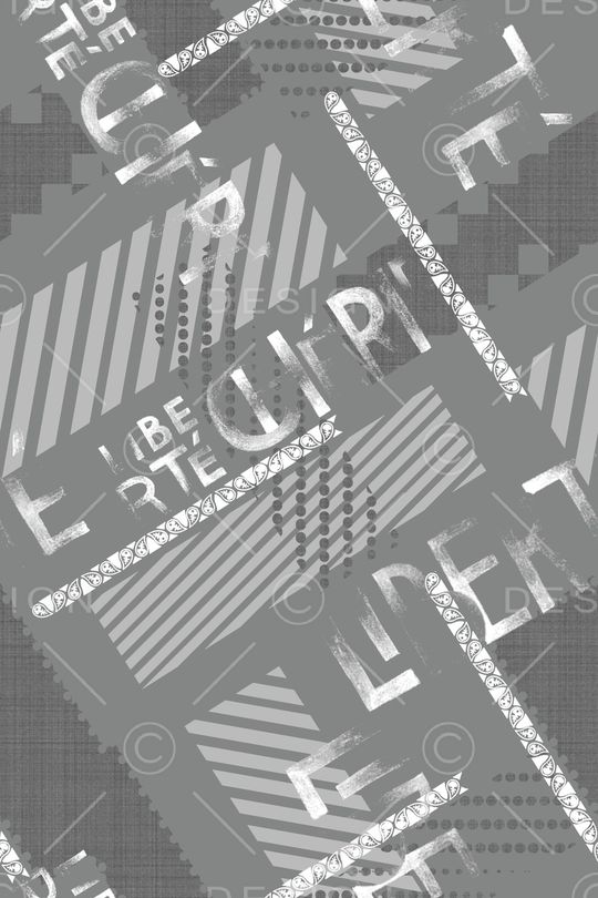 几何印花华亿平台图片