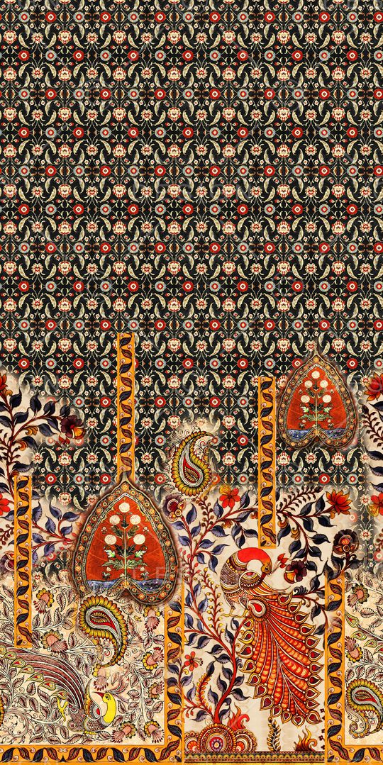 定位花印花华亿平台图片