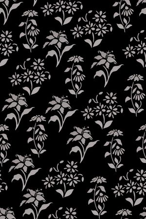 黑白华亿平台印花华亿平台图片