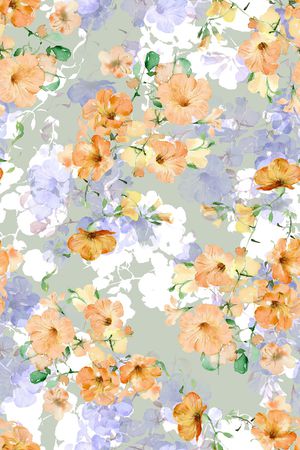 水彩印花华亿平台图片