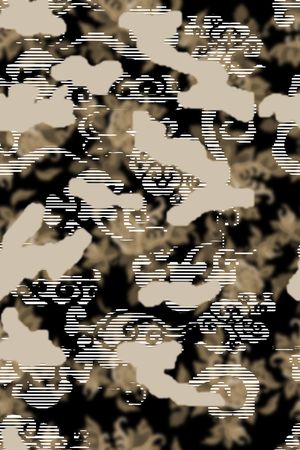 几何印花华亿平台图片