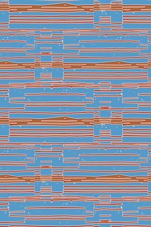 线条印花华亿平台图片