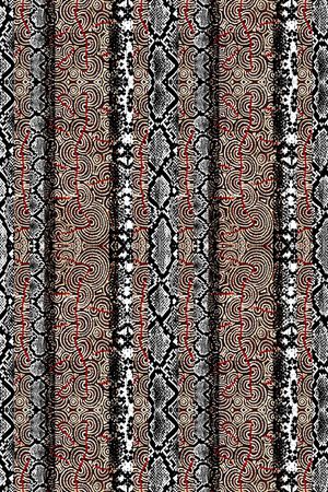 动物纹印花华亿平台图片