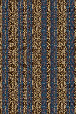 动物纹印花华亿平台图片