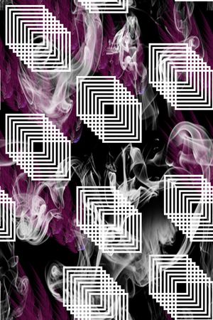 羽毛印花华亿平台图片