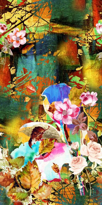 定位花印花华亿平台图片