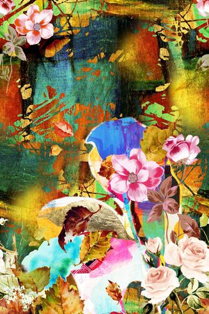 定位花印花华亿平台图片