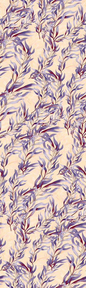 绿植树叶印花华亿平台图片