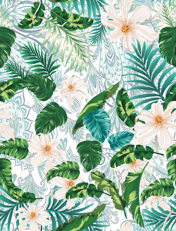 春夏华亿平台印花华亿平台图片