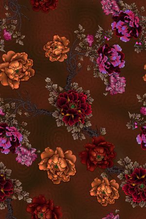 香云纱印花华亿平台图片