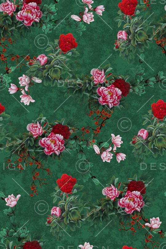 中国风印花华亿平台图片