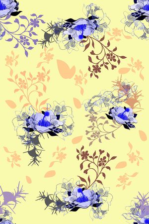 定位花印花华亿平台图片