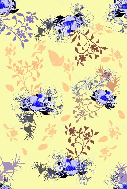 定位花印花华亿平台图片