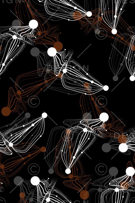 线条印花华亿平台图片