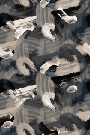 抽象男装印花华亿平台图片