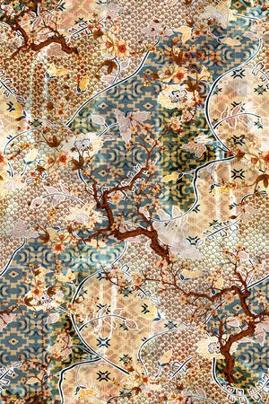 民族风印花华亿平台图片