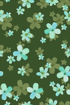 绿植树叶印花华亿平台图片