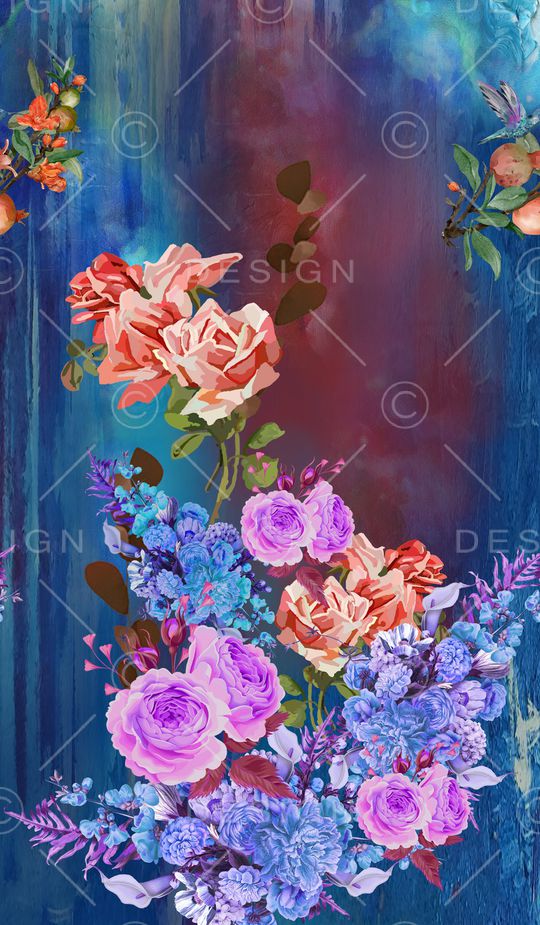 定位花印花华亿平台图片