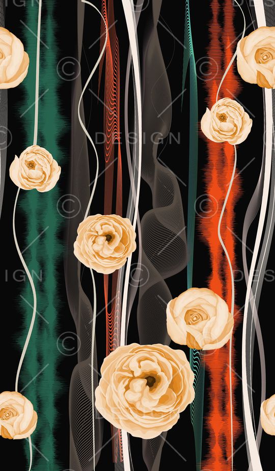 定位花印花华亿平台图片