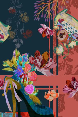 定位花印花华亿平台图片