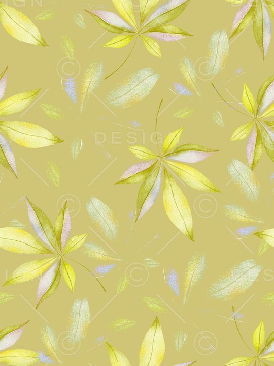 绿色印花华亿平台图片