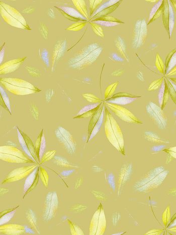 1466051-枫叶，黄