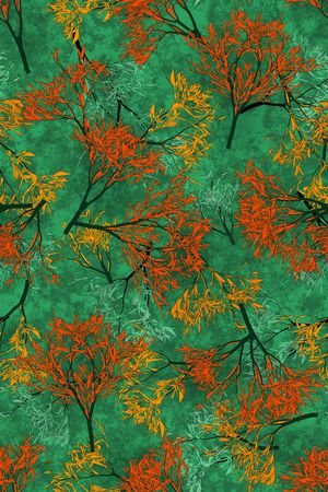 植物印花华亿平台图片