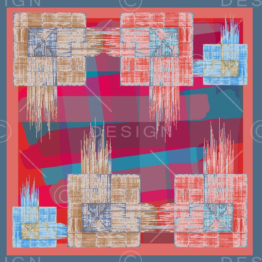 笔触印花华亿平台图片