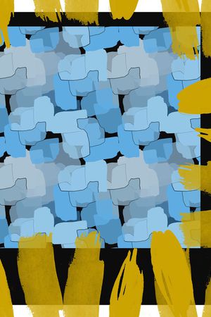 笔触印花华亿平台图片