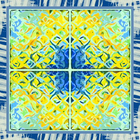 笔触印花华亿平台图片