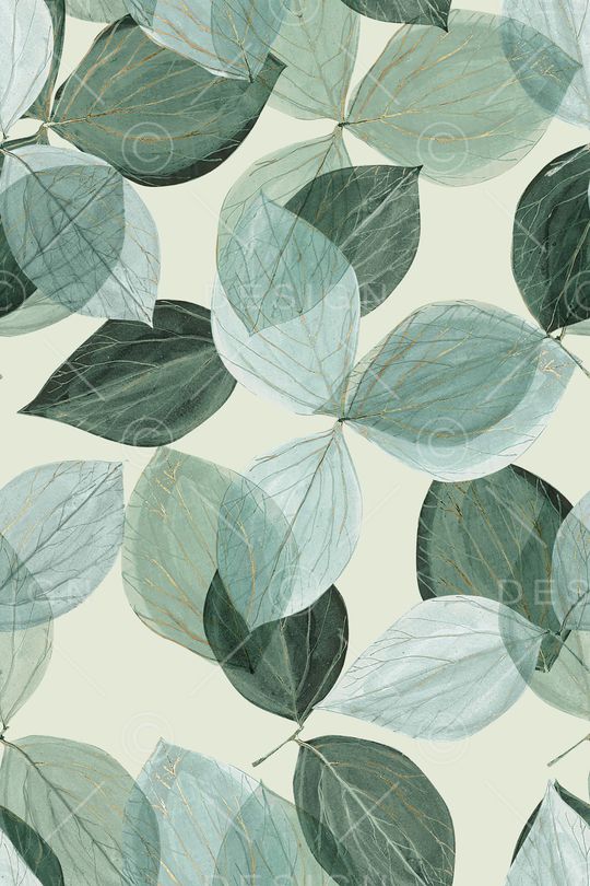 绿植树叶印花华亿平台图片