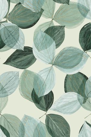 绿植树叶印花华亿平台图片