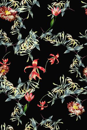 水彩印花华亿平台图片