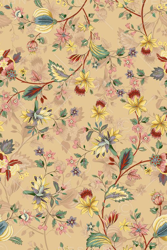 绿植树叶印花华亿平台图片