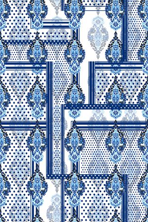 传统纹样印花华亿平台图片