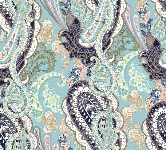 传统纹样印花华亿平台图片