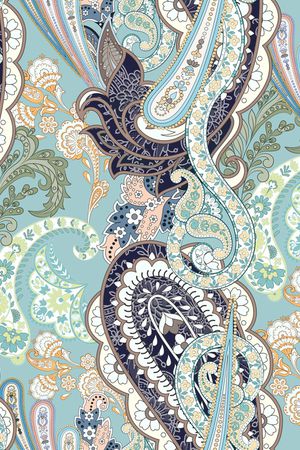 传统纹样印花华亿平台图片