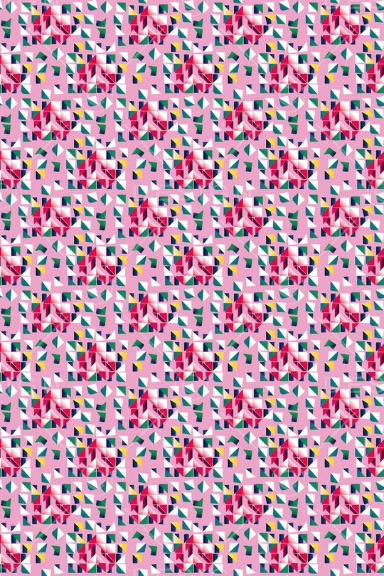 几何印花华亿平台图片