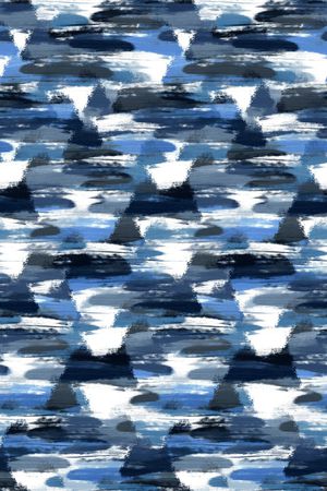 抽象男装印花华亿平台图片